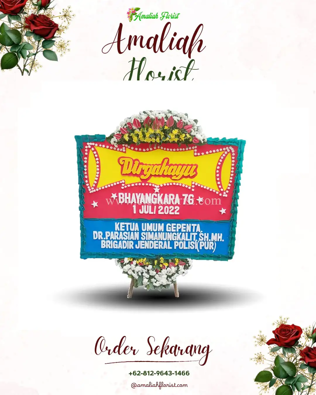Papan Bunga HUT Ulang Tahun Jakarta Selatan
